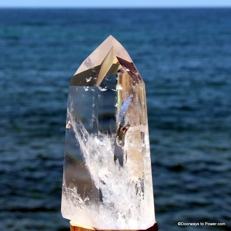 John of God Quartz Casa Crystal POINT