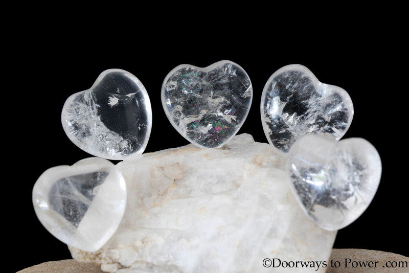 John of God Blessed Crystal Hearts