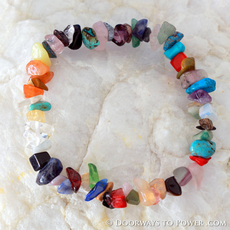 Chakra Stones Crystal Energy Bracelets Blessed & Energized