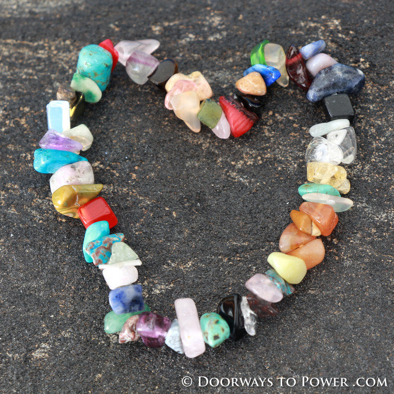 Chakra Stones Crystal Energy Bracelets Blessed & Energized
