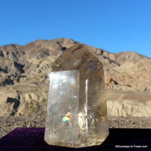Exquisite 8" JOHN of GOD Citrine Crystal Altar Stone 7.5 lbs A +++ Collectors Quality CAC-1