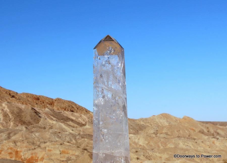 15" John of God Quartz Casa Channeling Healing Crystal Tower 6 lbs CAQ-2