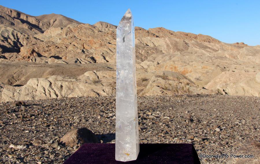 15" John of God Quartz Casa Channeling Healing Crystal Tower 6 lbs CAQ-2