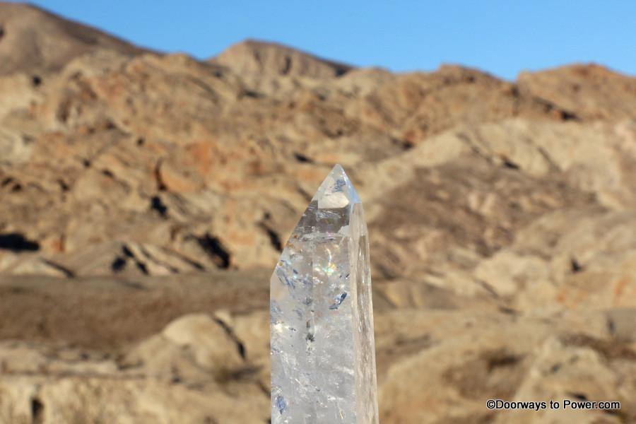 15" John of God Quartz Casa Channeling Healing Crystal Tower 6 lbs CAQ-2