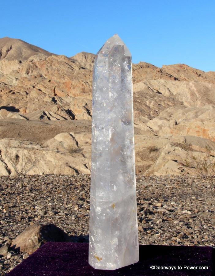 15" John of God Quartz Casa Channeling Healing Crystal Tower 6 lbs CAQ-2
