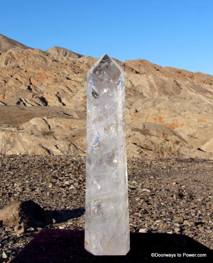 15" John of God Quartz Casa Channeling Healing Crystal Tower 6 lbs CAQ-2