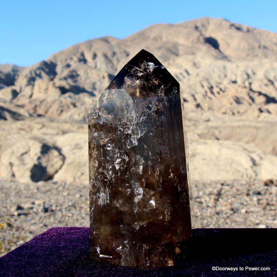 9" John of God Smokey Quartz Master Dow Altar Stone 8 lbs A +++ Collectors Quality CAS-1