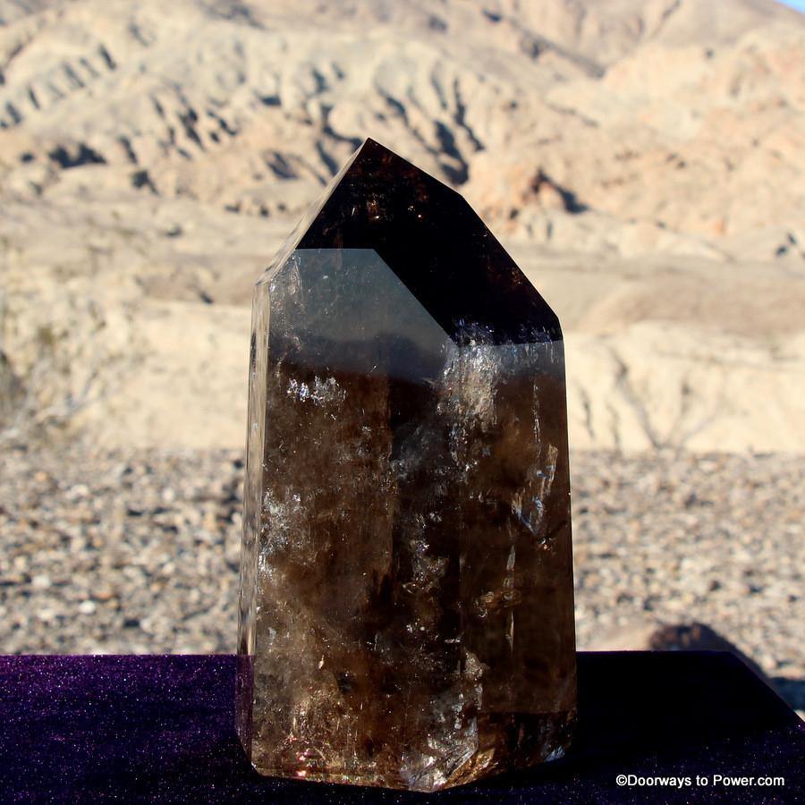 9" John of God Smokey Quartz Master Dow Altar Stone 8 lbs A +++ Collectors Quality CAS-1