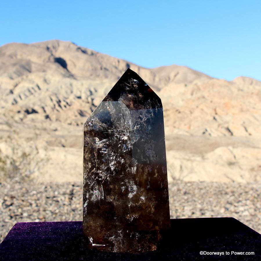 9" John of God Smokey Quartz Master Dow Altar Stone 8 lbs A +++ Collectors Quality CAS-1
