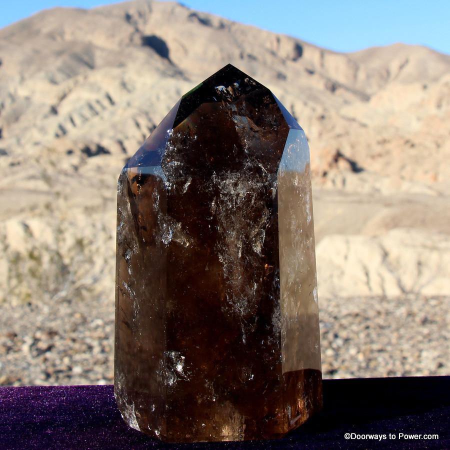 9" John of God Smokey Quartz Master Dow Altar Stone 8 lbs A +++ Collectors Quality CAS-1