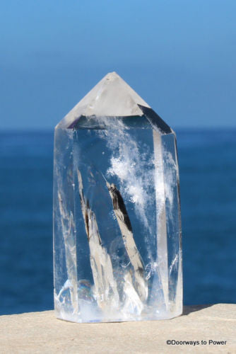 John of God Quartz Crystal Generator Point - Empathy Nick