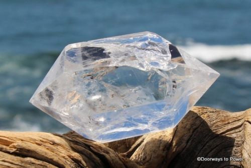 John of God Double Terminated Quartz Healing Crystal CAQ-33