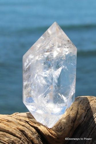 John of God Double Terminated Quartz Healing Crystal CAQ-33