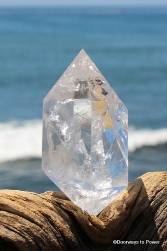 John of God Double Terminated Quartz Healing Crystal CAQ-33