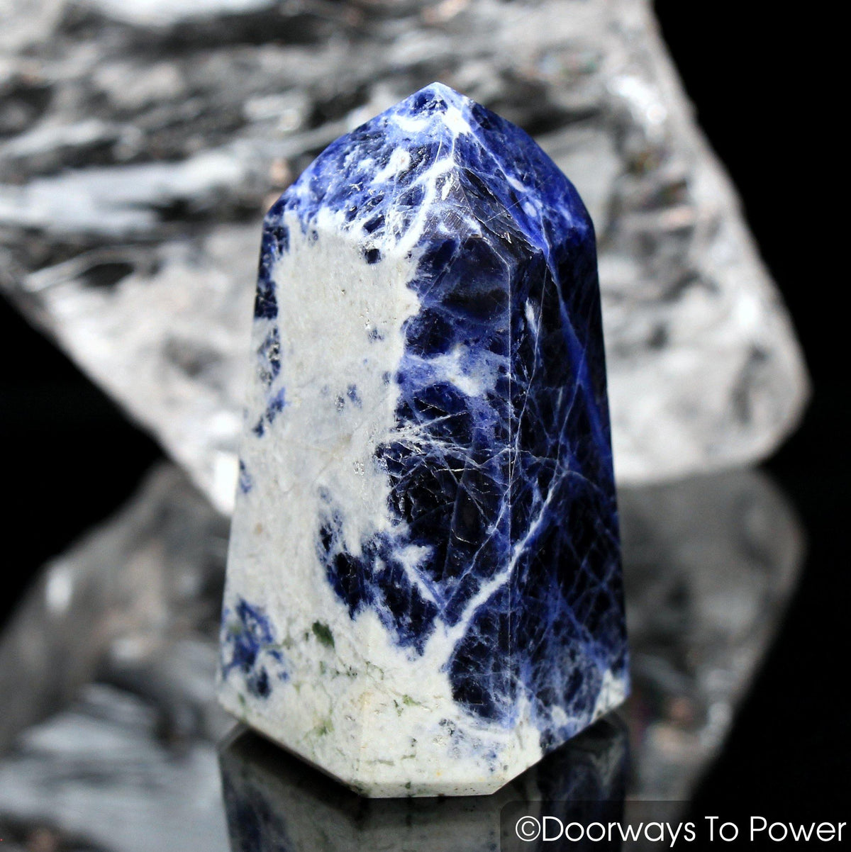 John of God Sodalite Casa Crystal Point 