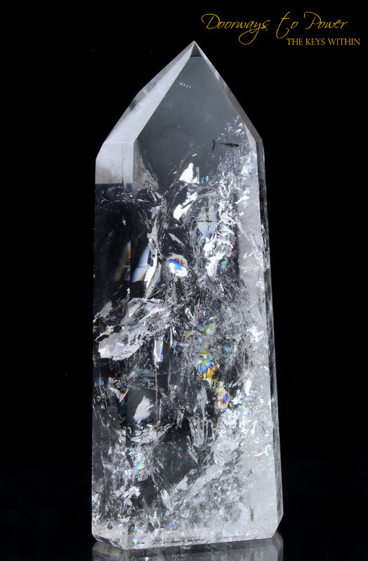 Master Initiation Channeling Casa Crystal Golden Rutiles & Rainbows 'Lighted Spirit'