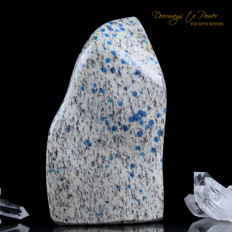 K2 Stone Azurite Himalayan Crystal Altar Stone