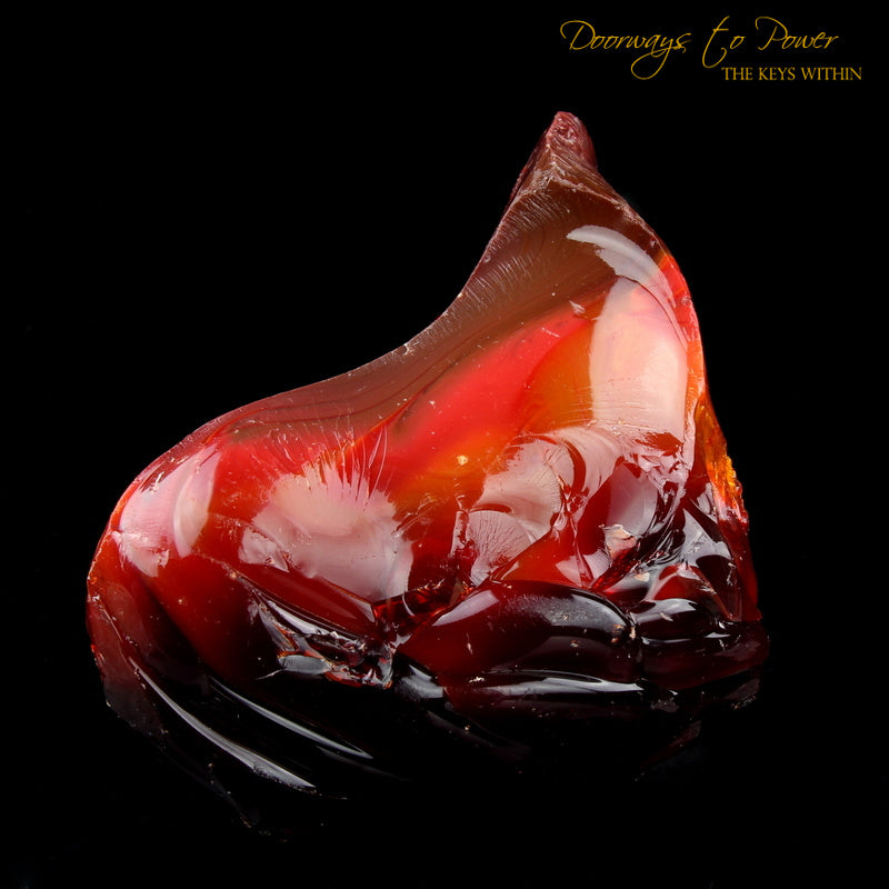 King Solomon Lemurian Sunrise Bi Color Andara Crystal