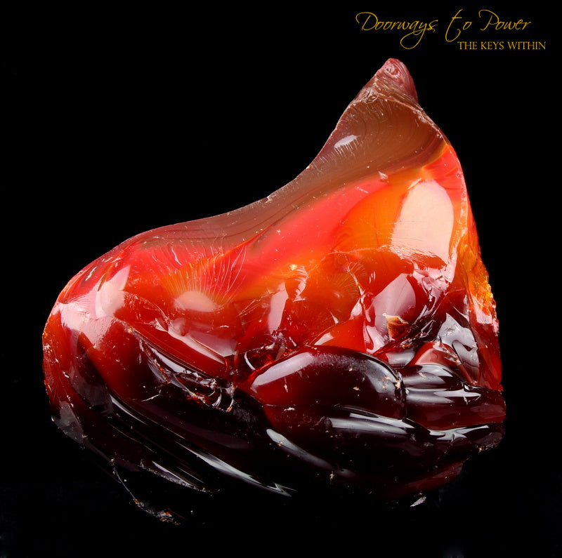 King Solomon Lemurian Sunrise Bi Color Andara Crystal