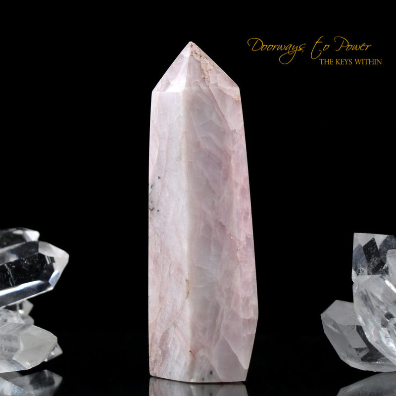 Kunzite Crystal Altar Stone 'Universal Love' 