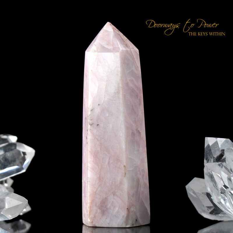 Kunzite Crystal Altar Stone 'Universal Love' 