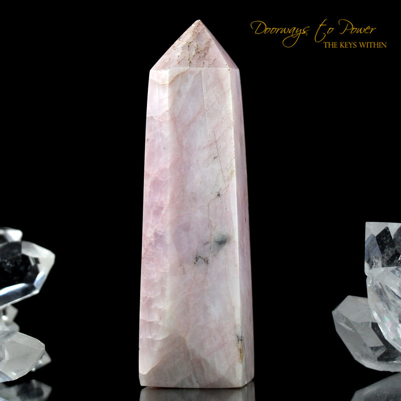 Kunzite Crystal Altar Stone 'Universal Love'
