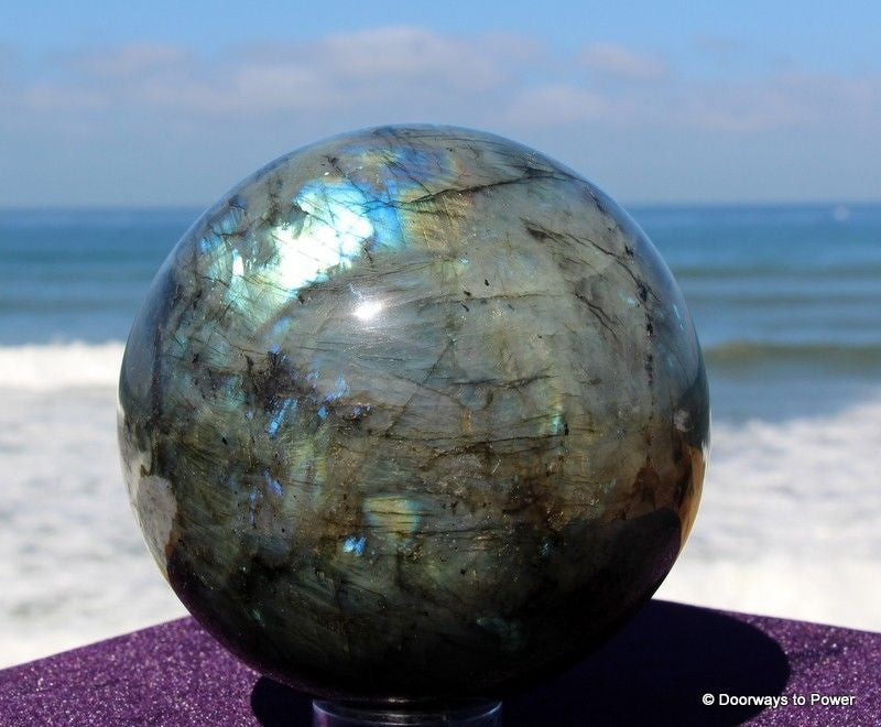 Labradorite Sphere 5.3"