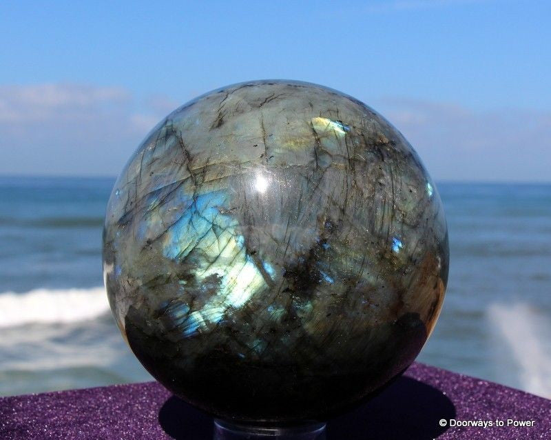 Labradorite Sphere 5.3"