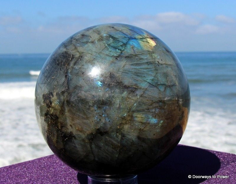 Labradorite Sphere 5.3"