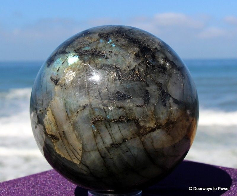 Labradorite Sphere 5.3"