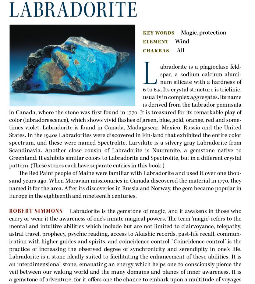 Labradorite Metaphysical Properties