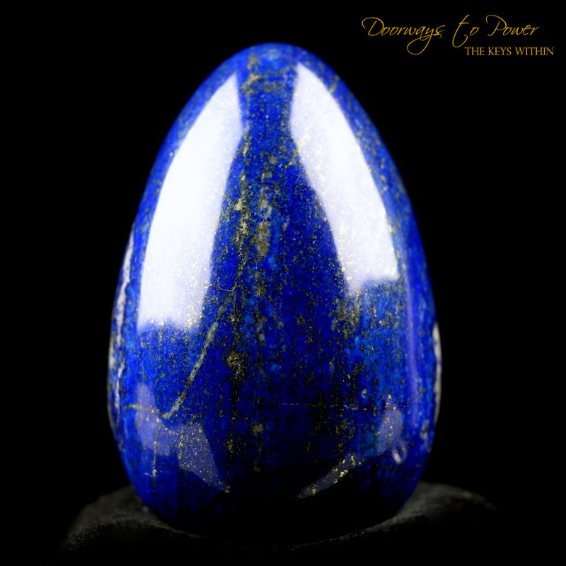 Lapis Lazuli & Pyrite Cosmic Egg Crystal 'Bird of Light' 
