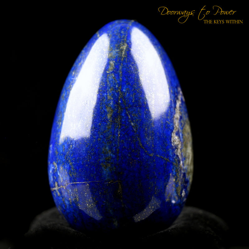 Lapis Lazuli & Pyrite Cosmic Egg Crystal 'Bird of Light' 