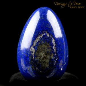 Lapis Lazuli & Pyrite Cosmic Egg Crystal 'Bird of Light' 