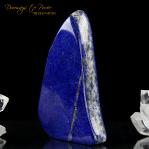 Lapis Lazuli & Pyrite Crystal Altar Stone