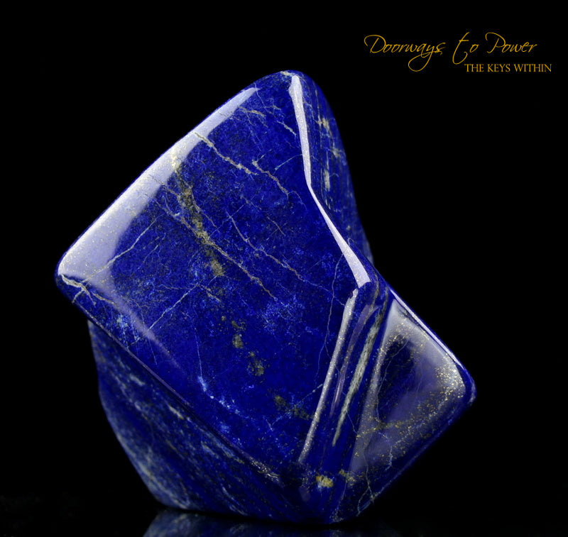 Lapis Lazuli & Pyrite Crystal Sculpture