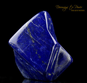 Lapis Lazuli & Pyrite Crystal Sculpture