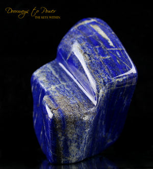 Lapis Lazuli & Pyrite Crystal Sculpture