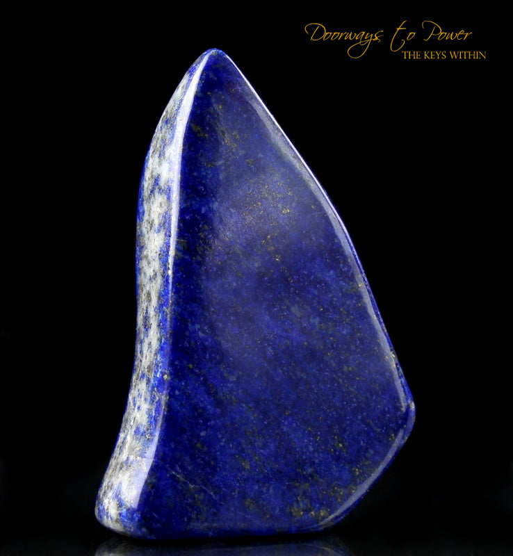 Lapis Lazuli & Pyrite Crystal Altar Stone