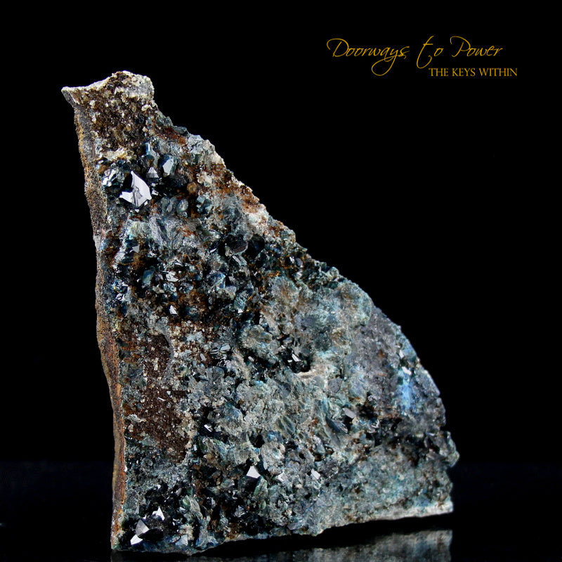 Lazulite Crystal Altar Stone 'Indigo Ray'