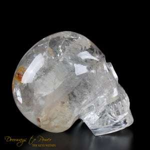 Phantom Quartz Crystal Skull 'Angelic Guide '