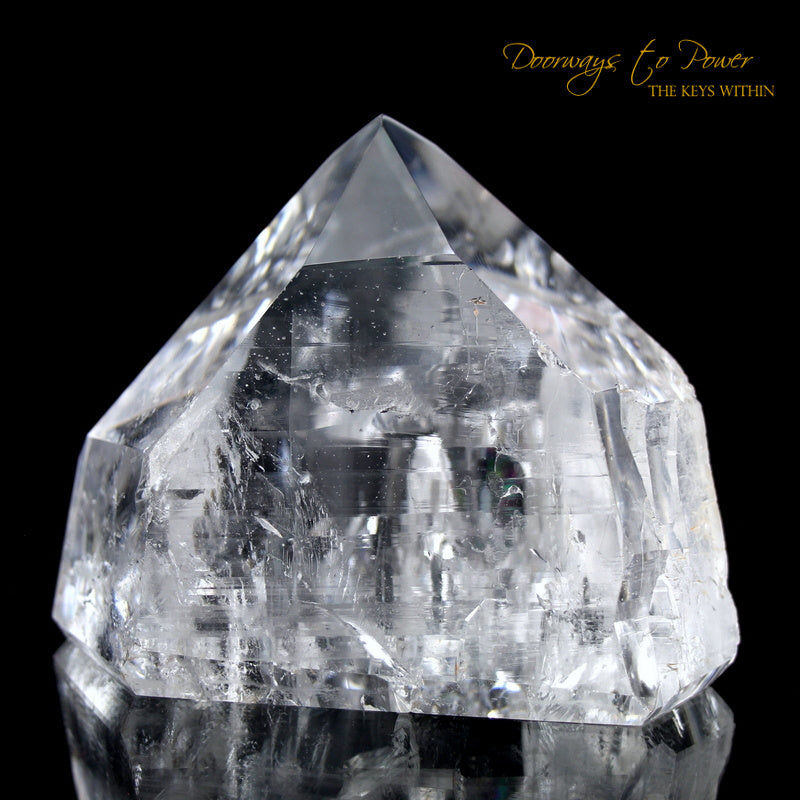 Lemurian Era of Light Pure Quartz Crystal 