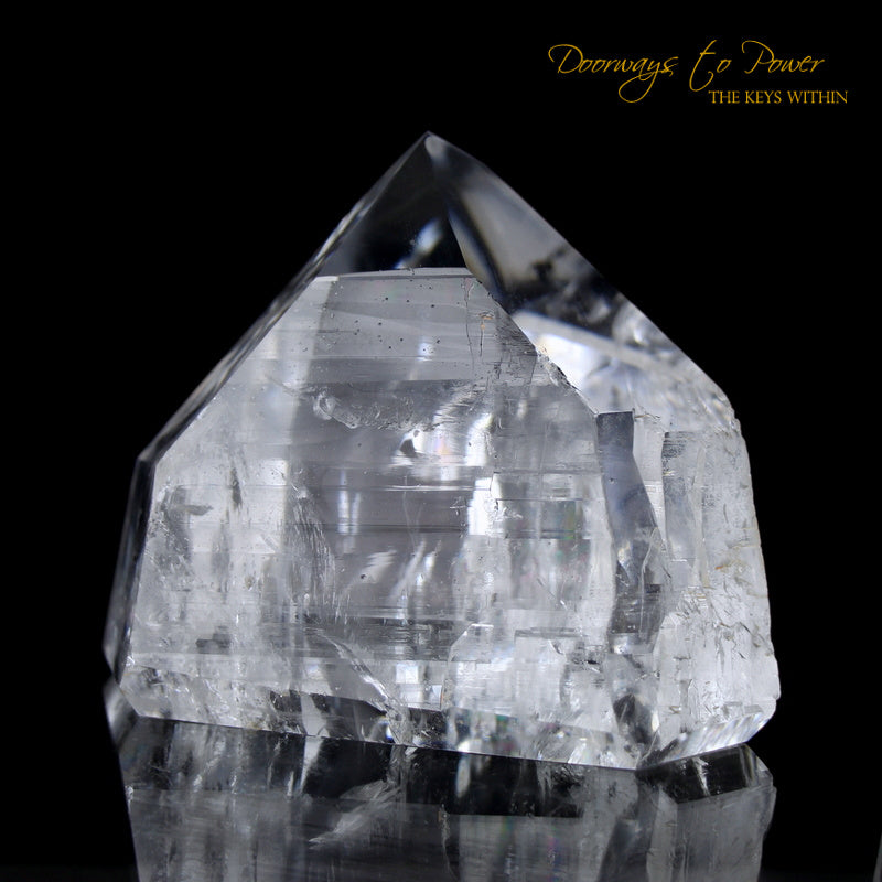 Lemurian Era of Light Pure Quartz Crystal 