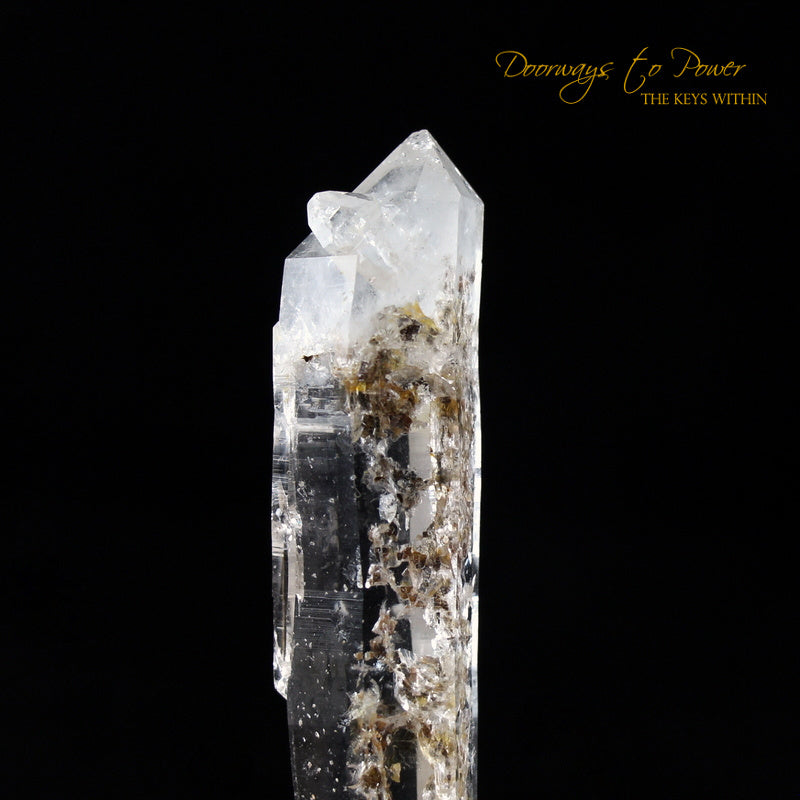 Lemurian Era Of Light Double Terminated Quartz Crystal Laser Wand 