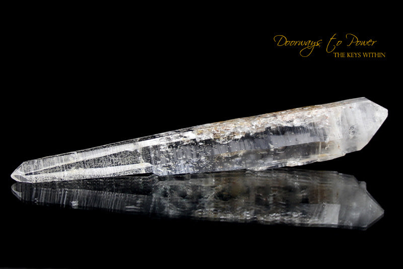 Lemurian Quartz Crystal Healing Wand