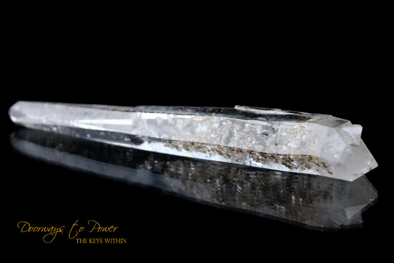 Lemurian Era Of Light Double Terminated Quartz Crystal Laser Wand 