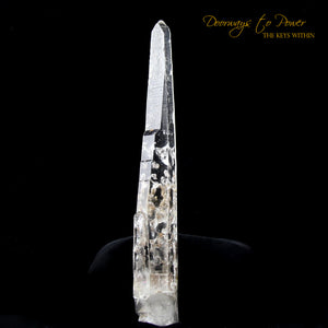 Lemurian Era Of Light Double Terminated Quartz Crystal Laser Wand 