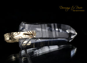 Lemurian Light Language Isis Record Keeper Crystal Pendant