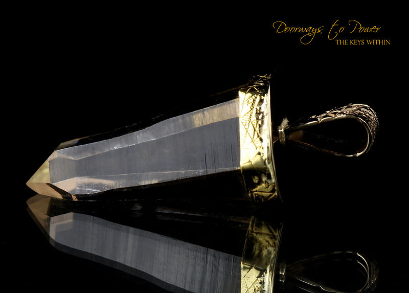 Lemurian Light Pendant 22k