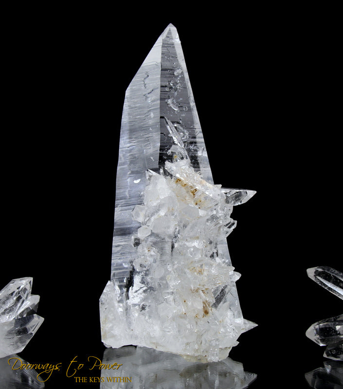 Lemurian Light Manifestation Quartz Crystal Point 